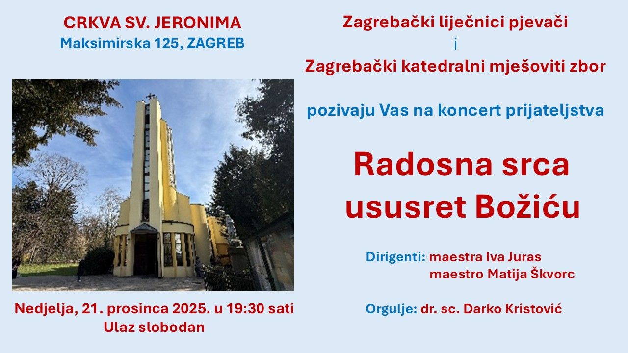 Koncert prijateljstva - Radosna srca ususret Božiću