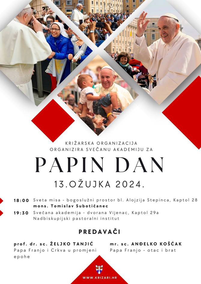 Papin dan - 13. ožujka. 2024.