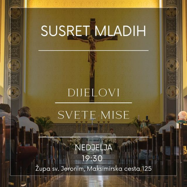 Kateheze za mlade -Dijelovi svete mise