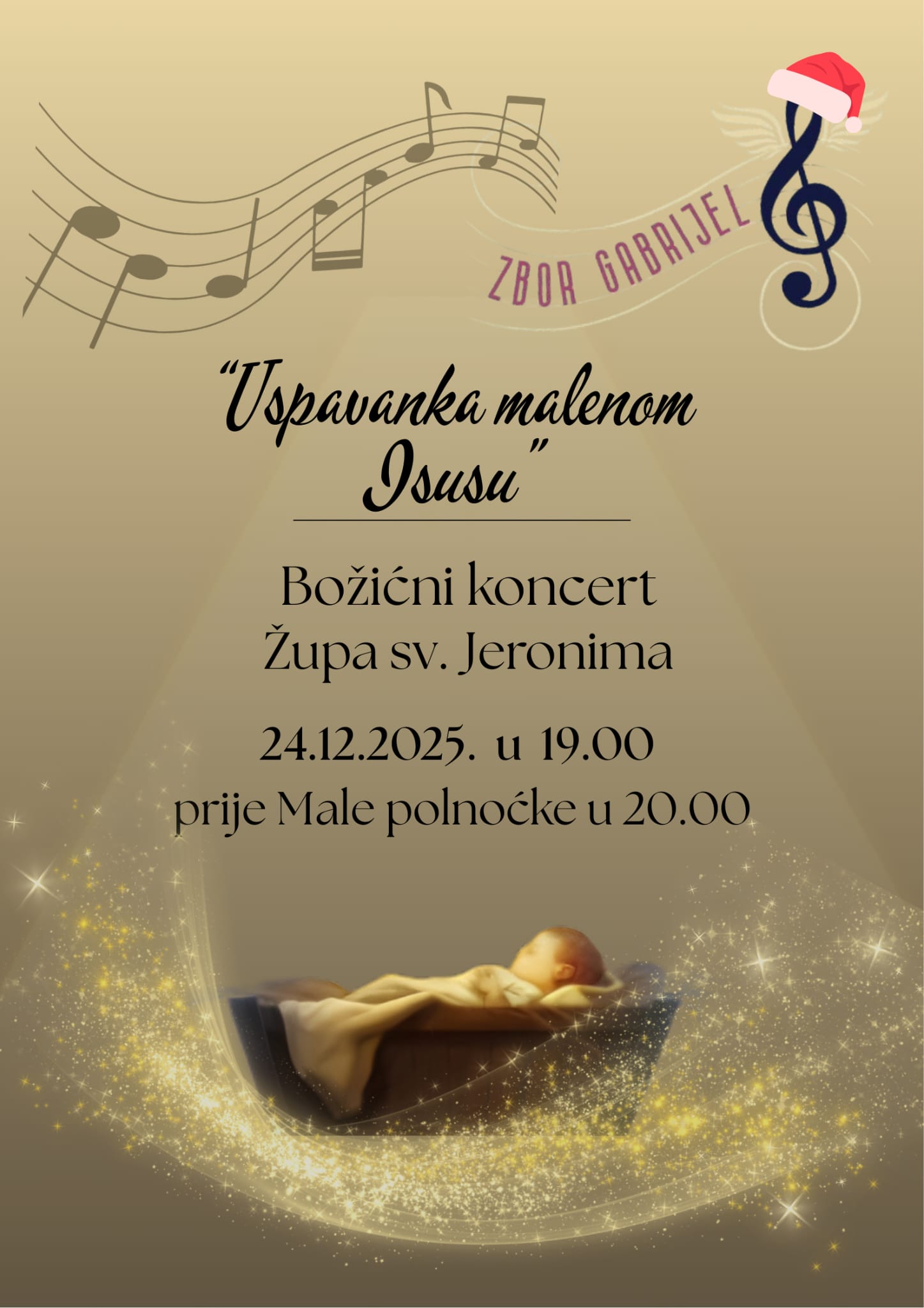 Božićni koncert - zbor Gabrijel