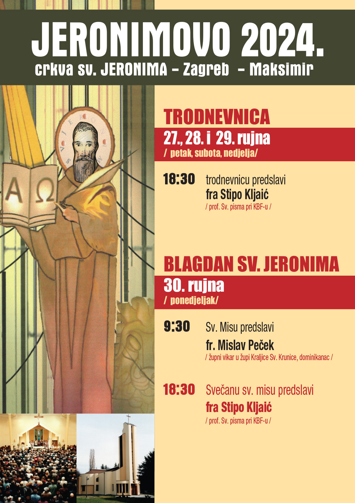 Jeronimovo 2024 - cijeli program